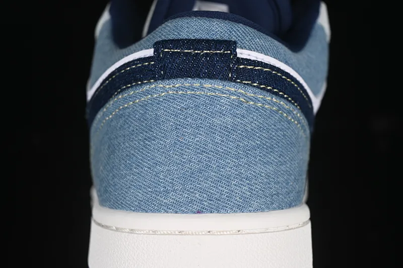 All categories Air Jordan Jordan series basketball shoes Air Jordan 1 Low G version pure original Air Jordan 1 Low "Canadian Tuxedo" AJ1 Joe 1 cowboy trend low-top basketball shoes IH0648-141